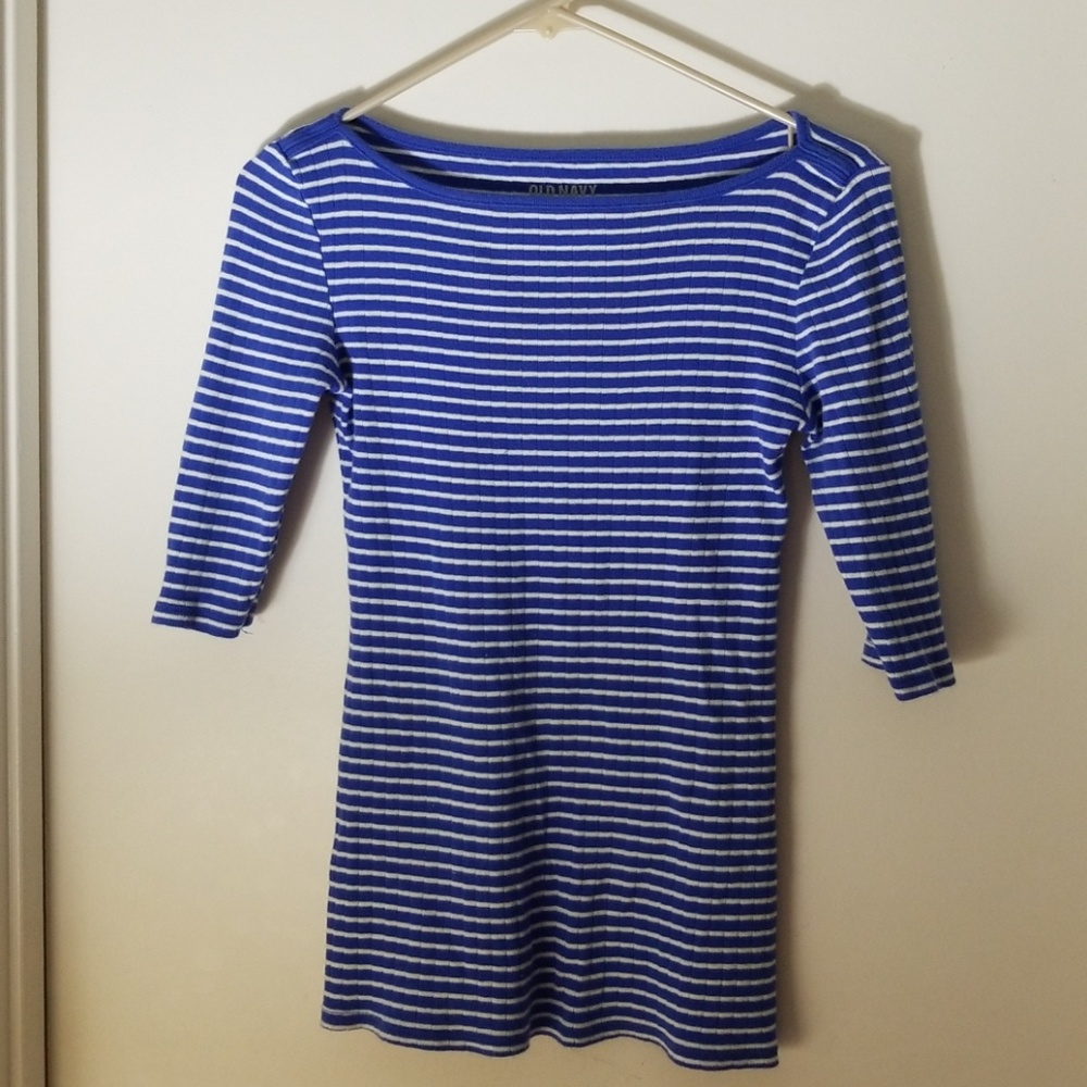 Ballet neckline top